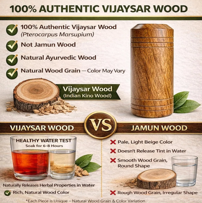 Vijaysar Tumbler( "BUY 1, GET 1 FREE! 🎁’’