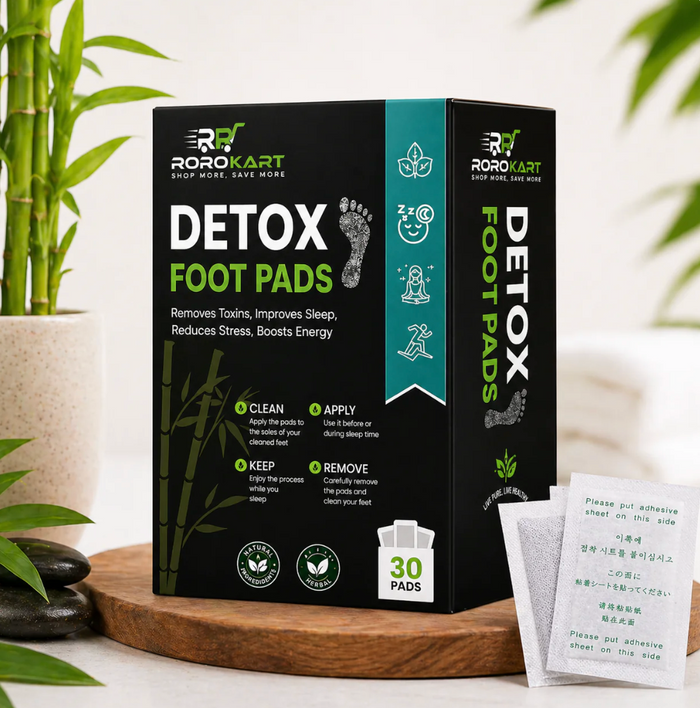 Zennss Premium Detox & Sculpt Foot Patches for fat loss and detoxing body (30-Day Ritual Pack) 
Buy 1, Get 2 FREE – Ultimate Wellness & Body Sculpting Value Pack