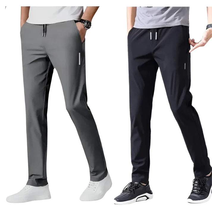 Premium Men's Lycra Track Pants (💥 BUY 1 GET 1 FREE 💥)